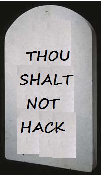hacking commandment