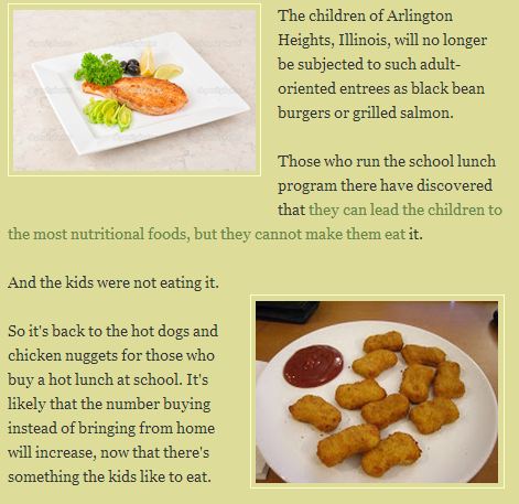 Food for kids
